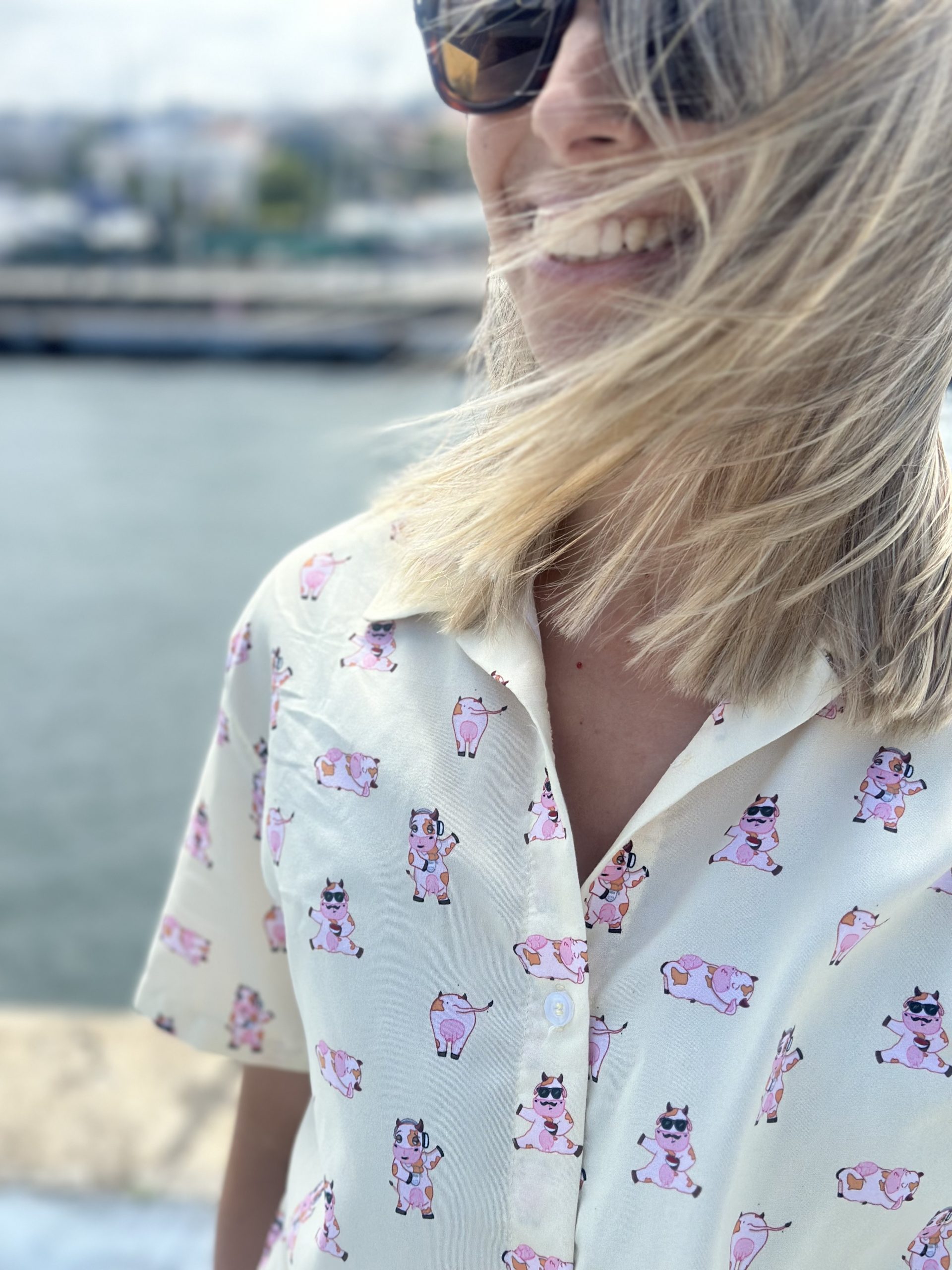 CAMISA VAQUITAS AMARILLA