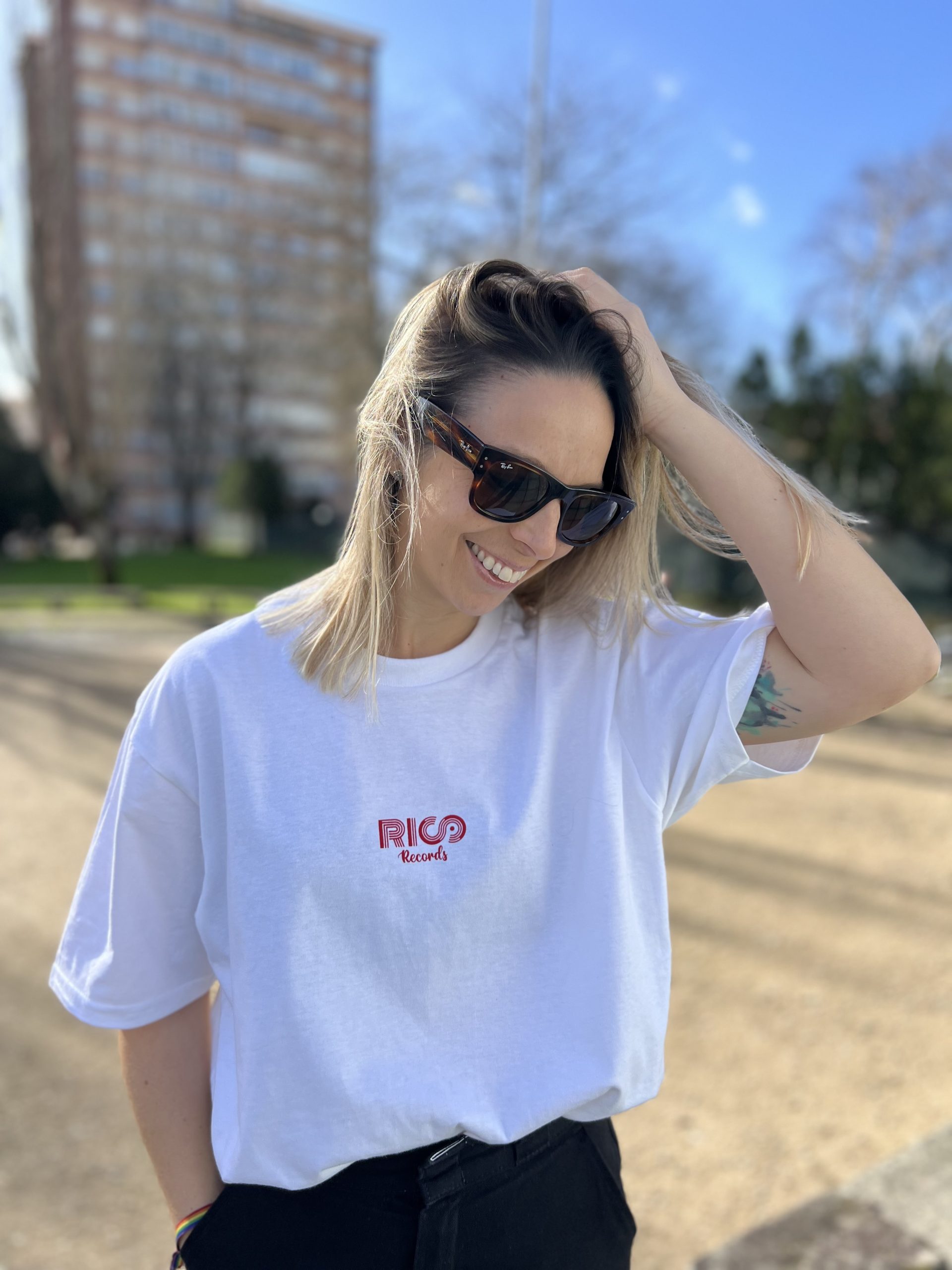 CAMISETA RICO Records blanca - Imagen 3